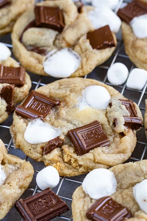 best-smores-cookies-recipe-ever-crazy-for-crust image