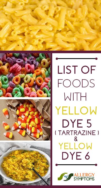list-of-foods-with-yellow-dye-5-tartrazine-and-yellow image