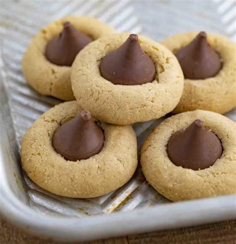 peanut-butter-blossom-cookie-recipe-so-easy image