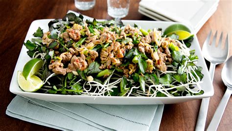chef-mings-crazy-chicken-watercress-salad image