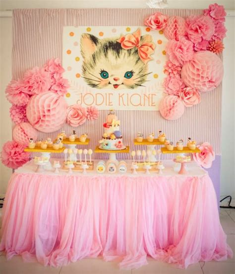 30-cute-cat-birthday-party-ideas-pretty-my-party image