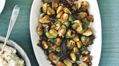roasted-brussels-sprouts-with-pecans-recipe-real-simple image