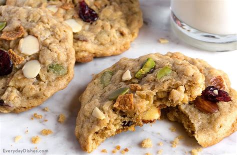 chewy-trail-mix-oatmeal-cookies-recipes-everyday image