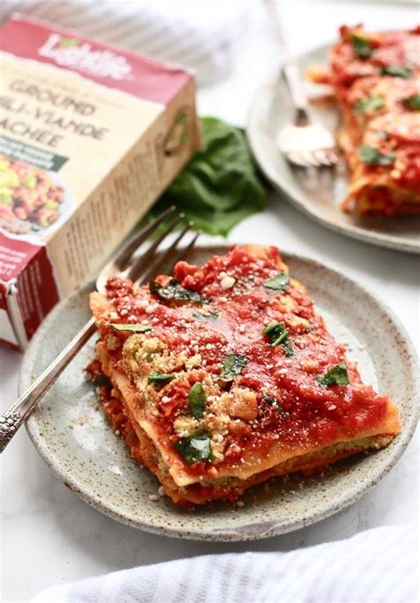 easy-healthy-lasagna-with-cashew-spinach-ricotta image