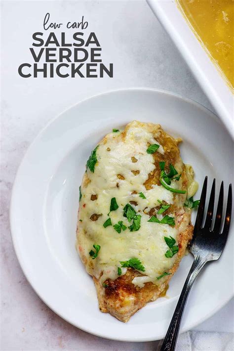 easy-baked-salsa-verde-chicken-that-low-carb-life image