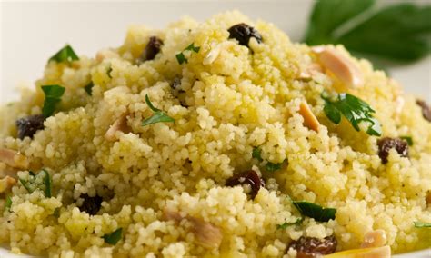 couscous-with-almonds-and-raisins-food-channel image