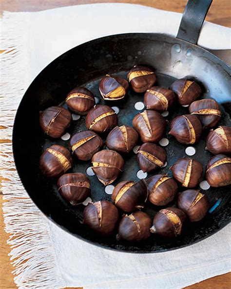 how-to-roast-and-peel-chestnuts-martha-stewart image