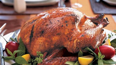 roast-turkey-with-pomegranate-glaze-recipe-bon-apptit image