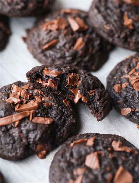 double-chocolate-mocha-cookies image
