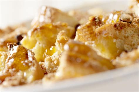brioche-bread-pudding-recipe-with-vanilla-custard-the image