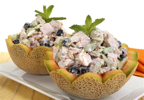 cantaloupe-with-chicken-salad-food-channel image