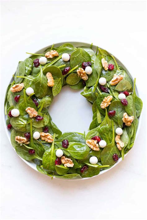 easy-christmas-wreath-salad-julie-blanner image