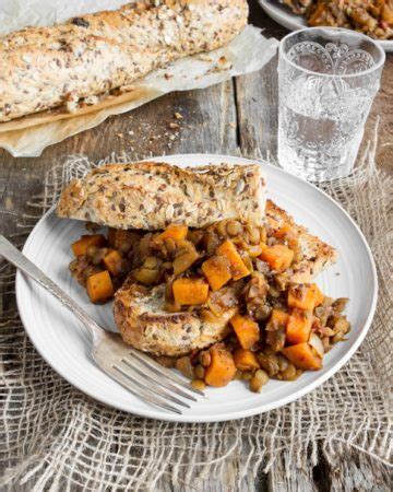 maple-baked-lentils-with-sweet-potato-healthy image