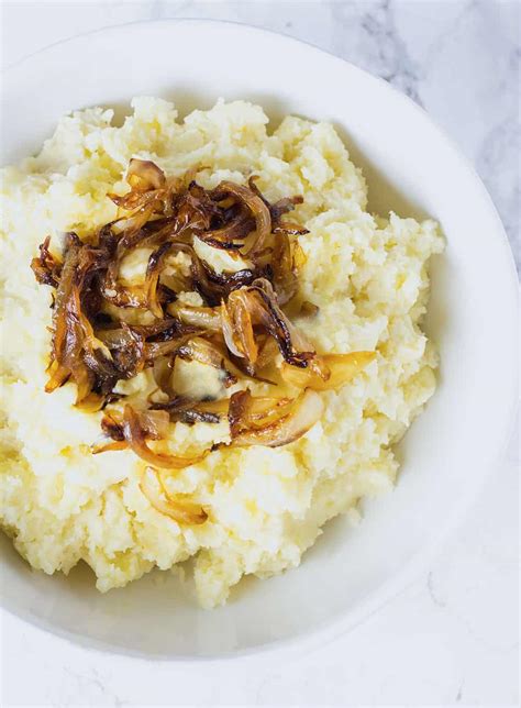 mashed-potatoes-with-caramelized-onion-healthier image