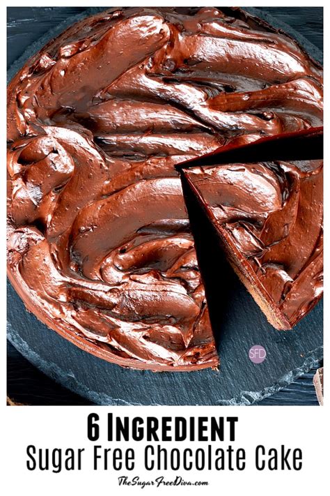 6-ingredient-sugar-free-chocolate-cake image