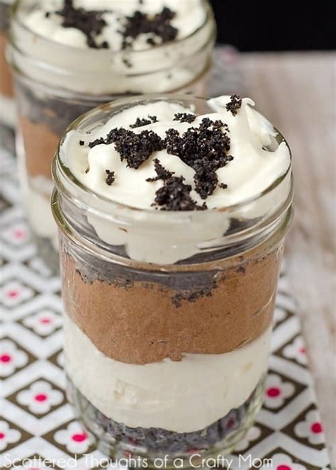 double-chocolate-pudding-parfait-recipe-scattered image