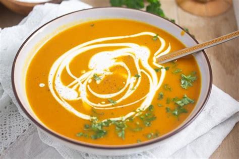 curried-pumpkin-and-sweet-potato-soup-vegan image