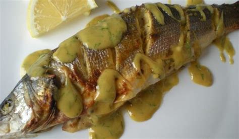 roasted-sea-bass-with-honey-mustard-sauce image