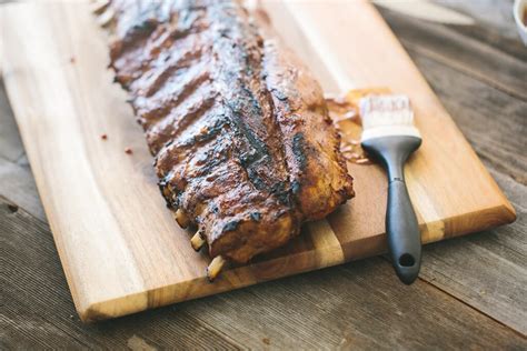 barbecue-ribs-with-spiced-rum-pineapple-sauce image