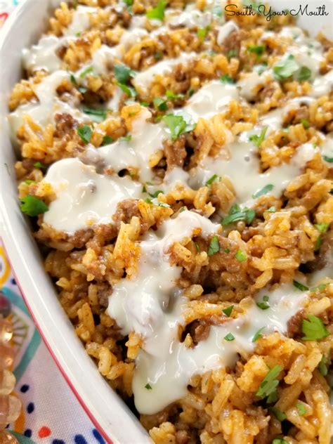 how-to-cook-taco-rice-with-queso-south-your-mouth image