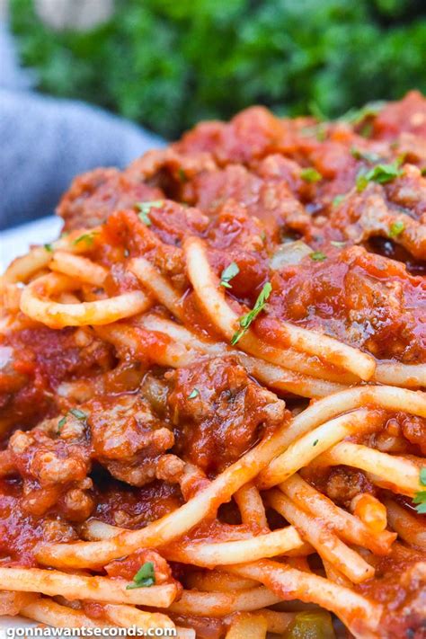 spaghetti-recipe-with-ground-beef-gonna-want-seconds image