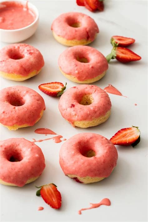 baked-strawberry-doughnuts-sugar-salt-magic image