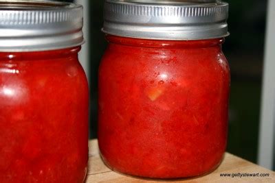 easy-to-make-strawberry-rhubarb-freezer-jam-getty image