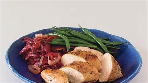 caraway-chicken-breasts-with-sweet-and-sour-red image