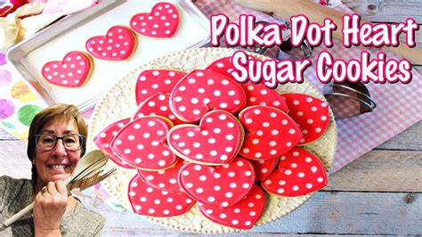 polka-dot-heart-sugar-cookies-youtube image
