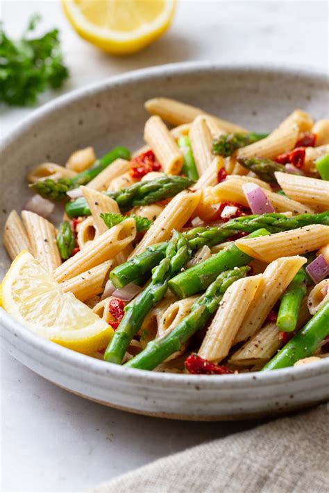 easy-lemon-asparagus-pasta-salad-the-simple image
