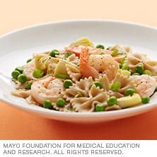 shrimp-and-artichoke-pasta-mayo-clinic image