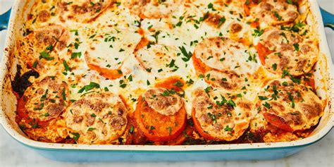 best-sweet-potato-sausage-lasagna-recipe-delish image