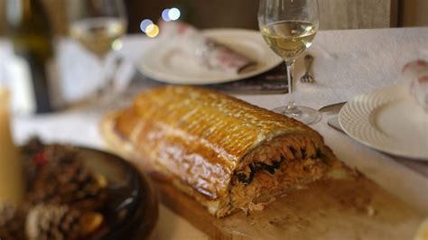 cheats-salmon-coulibiac-recipe-bbc-food image