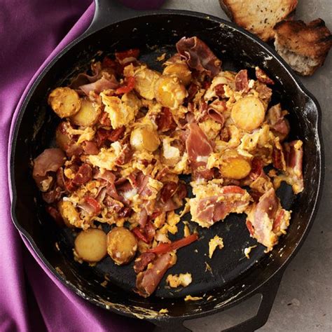 spanish-style-scrambled-eggs-recipe-neal-fraser-food image