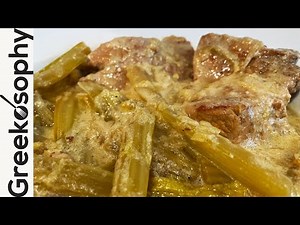 greek-meals-you-can-make-at-home-pork-with-celery image