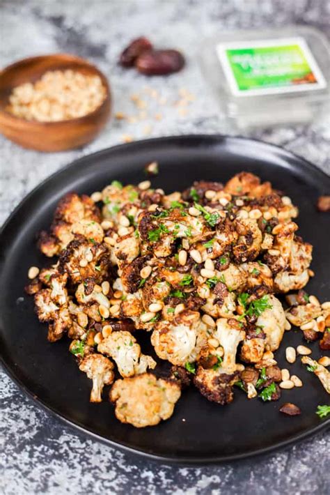 roasted-cauliflower-with-dates-and-pine-nuts-tasty image