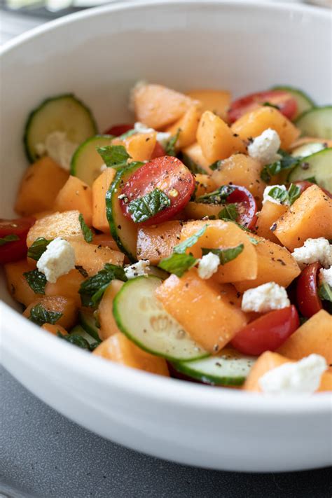 cantaloupe-salad-with-feta-mint-my-quiet-kitchen image