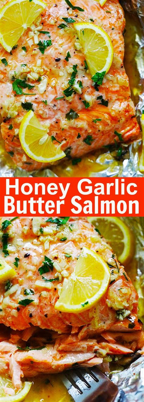 honey-garlic-butter-salmon-rasa-malaysia image