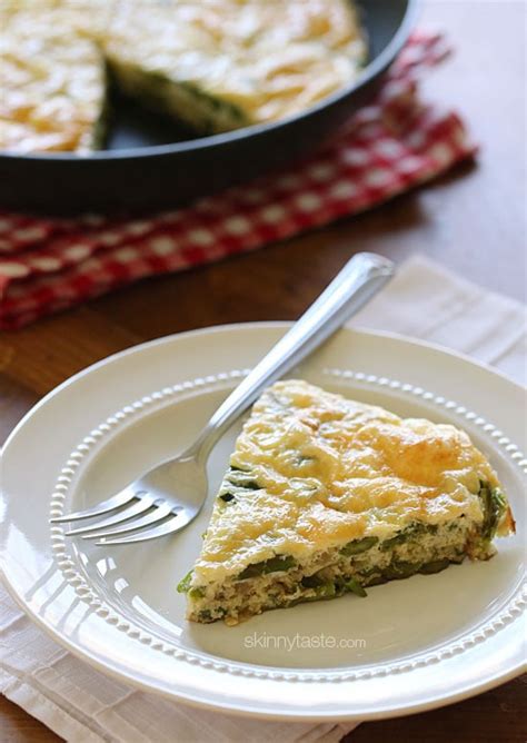 asparagus-and-swiss-cheese-frittata-skinnytaste image