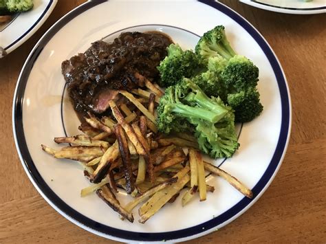 marinated-steak-frites-with-shallot-pan-sauce image