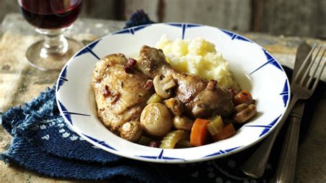 slow-cooker-coq-au-vin-recipe-bbc-food image