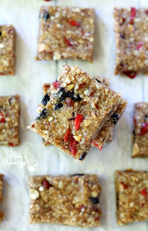 honey-almond-oat-snack-bars-kims-cravings image