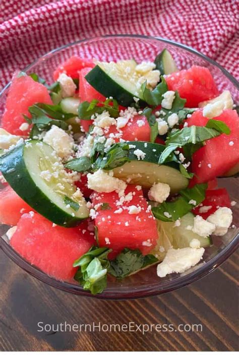 watermelon-cucumber-salad-recipe-southern-home image