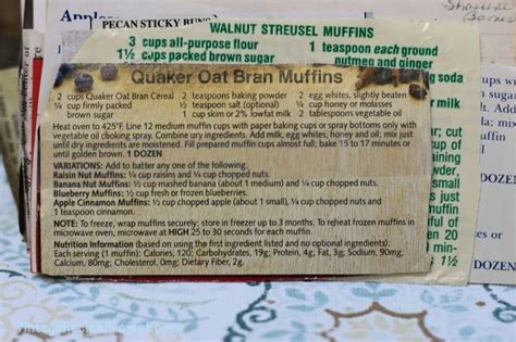 quaker-oat-bran-muffins-vrp-200-vintage-recipe-project image