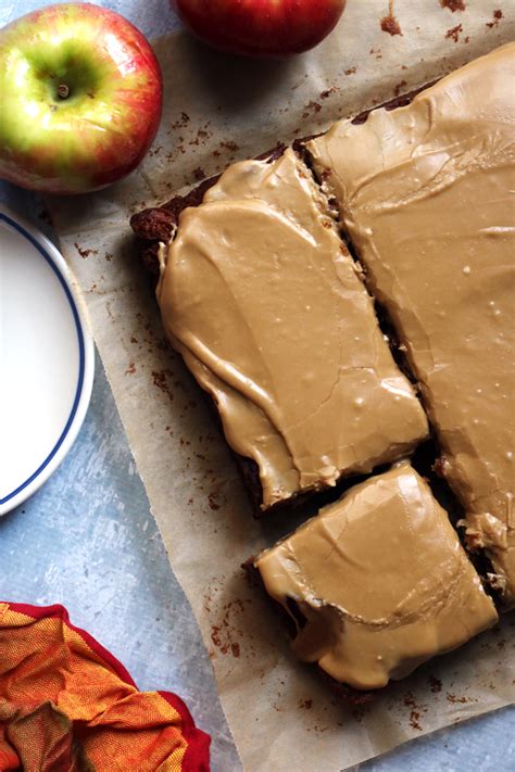 old-fashioned-apple-cake-with-brown-sugar-frosting image