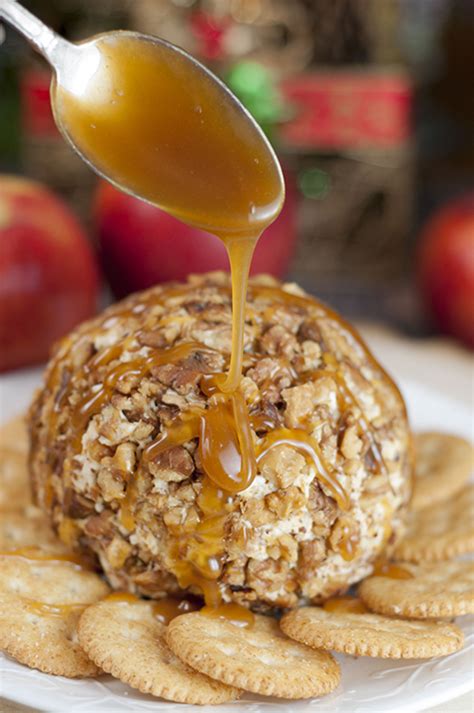 caramel-apple-cheese-ball-wishes-and-dishes image