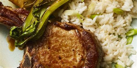 best-asian-pork-chops-with-coconut-rice image