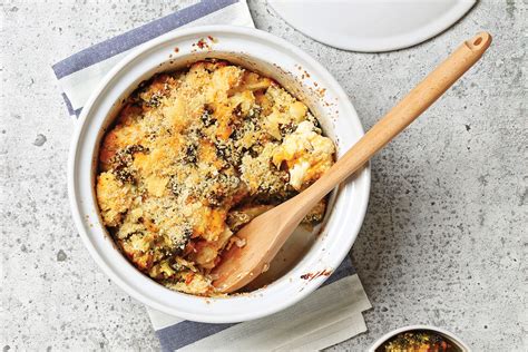 broccoli-and-cauliflower-bake-eat-well image
