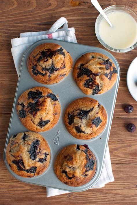 best-blueberry-muffins-ever-double-blueberry-muffins image
