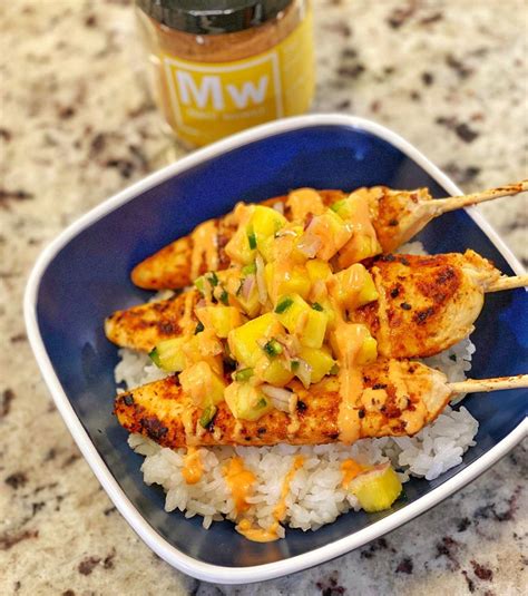 tropical-chicken-skewers-with-pineapple-salsa image